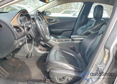 2015 Chrysler 200 C from USA, damaged, VIN 1C3CCCCB9FN622129